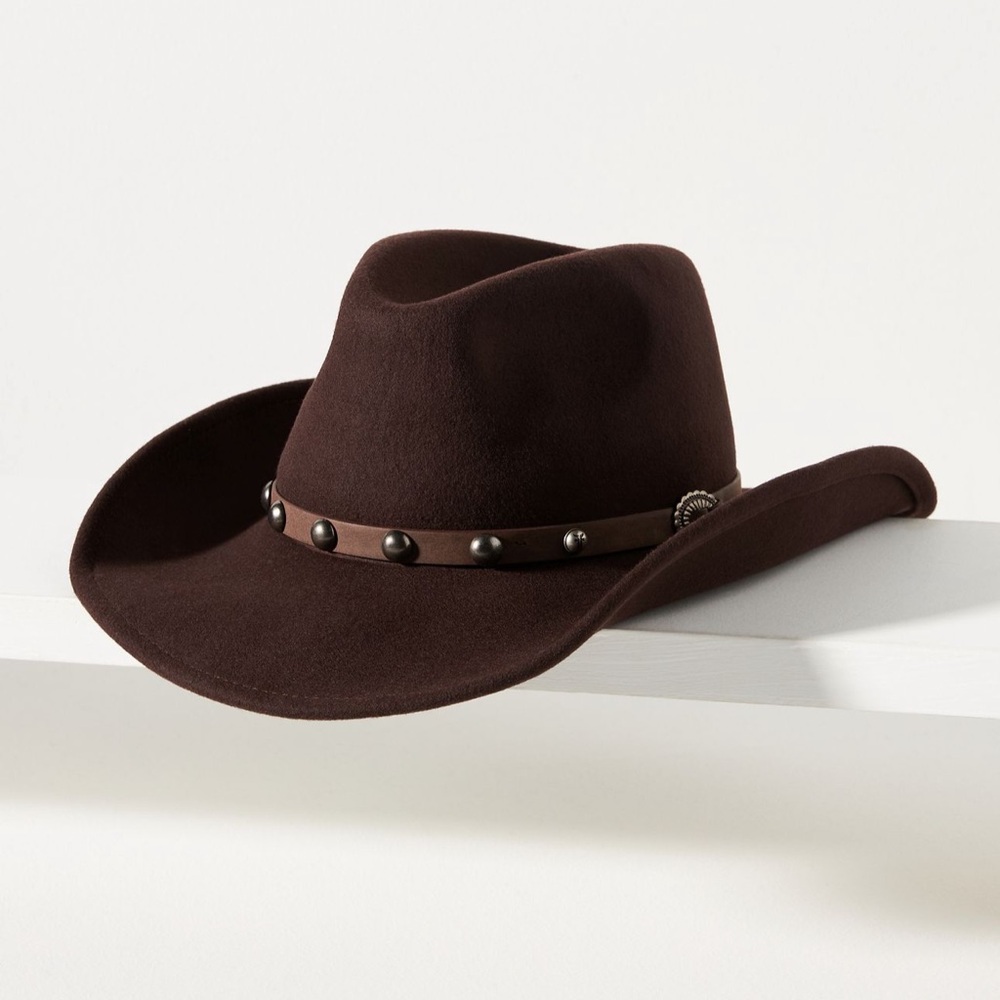 Frye Studded Rancher- Brown Cowboy Hat